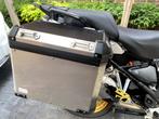 Aluminium zijkoffers + rek voor een BMW R1250GS(A) / € 900,-, Motoren, Accessoires | Koffers en Tassen, Ophalen, Gebruikt