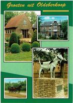 Ansichtkaart Oldeberkoop, 4-link, Ophalen of Verzenden, 1980 tot heden, Ongelopen, Friesland