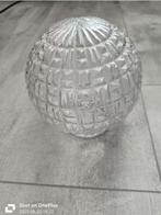 Plafond Art Deco glazen bollamp Plafondlamp, Huis en Inrichting, Lampen | Plafondlampen, Ophalen of Verzenden, Zo goed als nieuw