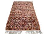 Handgeknoopt Perzisch wol Beloutch tapijt nomad 84x126cm, Gebruikt, 100 tot 150 cm, Persian Perzisch vintage nomad oosters hype