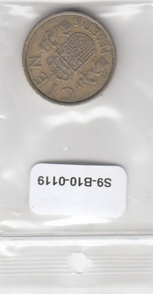 S9-B10-0119 Spain 100 Pesetas VF+ 1984 KM826, Postzegels en Munten, Munten | Europa | Niet-Euromunten, Overige landen, Verzenden