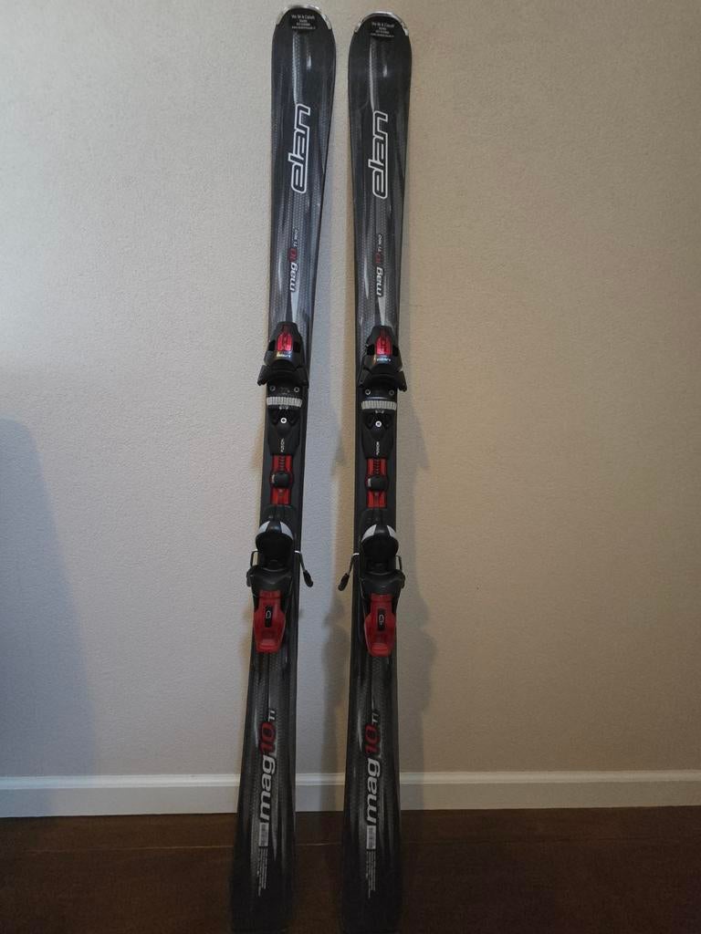 Elan Mag 10 Ti Ski's, 160  - Gebruikt, Sport en Fitness, Skiën en Langlaufen, 160 tot 180 cm, Gebruikt, Ski's, Ophalen