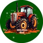 L1177 icing frosting tractor 19cm eetbare taart print top, Hobby en Vrije tijd, Taarten en Cupcakes maken, Ophalen of Verzenden