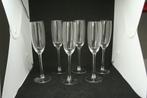 6 champagne glazen, Ophalen of Verzenden, Zo goed als nieuw, Overige typen