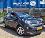 Kia Picanto 1.0 CVVT Dealer Onderhouden APK Zeer Netjes, Auto's, Kia, Voorwielaandrijving, 4 stoelen, Zwart, Origineel Nederlands