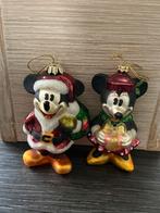 Disney Kerst - hanger Mickey en Minnie mouse, Ophalen of Verzenden, Mickey Mouse, Zo goed als nieuw, Beeldje of Figuurtje