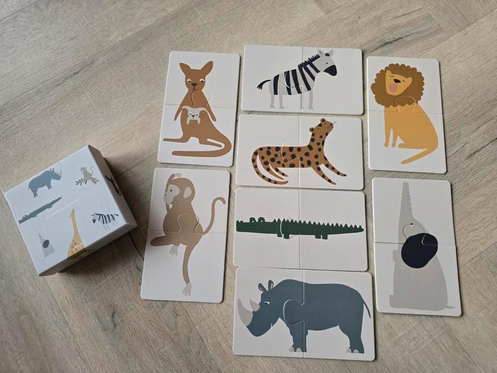 Leuke dierenpuzzel van Liewood, Kinderen en Baby's, Speelgoed | Kinderpuzzels, Zo goed als nieuw, 2 tot 4 jaar, Minder dan 10 stukjes