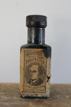 Oud brocante flesje met etiket Scotney's *Pronck & Praal*, Ophalen of Verzenden