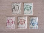Prinsessenzegels 1946 Irene, Margriet en Beatrix, Postzegels en Munten, Postzegels | Nederland, Ophalen of Verzenden, Na 1940