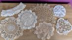 Vintage kanten onderzetters doilies, Verzenden, Gebruikt