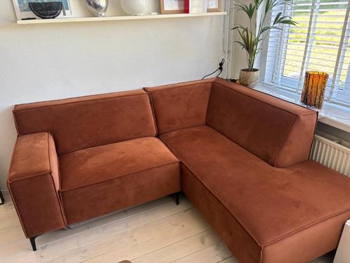 Bank (Haco) UPDATE, Huis en Inrichting, Banken | Bankstellen, Zo goed als nieuw, Hoekbank, Tweepersoons, 150 tot 200 cm, 75 tot 100 cm