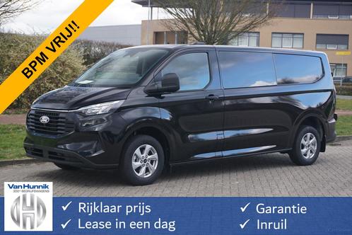 Ford Transit Custom 320L 170PK Trend DC AUT BPM VRIJ! 13" Sy, Auto's, Bestelauto's, Bedrijf, Te koop, ABS, Achteruitrijcamera