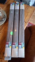 3 stuks vouwgordijn bruin nieuw 80cm br 180 lang, Gamma, Bruin, Info@gamma.nl, Nieuw