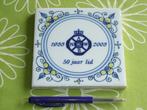 ANWB tegel 50 jaar lid 1955 - 2005, Ophalen of Verzenden, Zo goed als nieuw