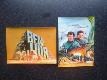 2 x 3 D kaarten Film Ben Hur en Where eagles Dare  beschikbaar voor biedingen