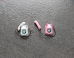 Telefoon draaischijf retro miniatuur nieuw 1:12 Wit of Roze, Nieuw, Decoratie, Ophalen of Verzenden