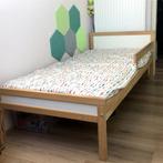 kinderbed Ikea Sniglar beuken met matras en, Ophalen, Gebruikt, 70 tot 85 cm, 140 tot 160 cm