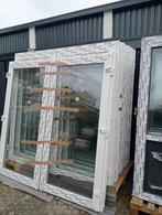 Kozijn met dubbele deuren met openslaande  tuindeuren, Doe-het-zelf en Verbouw, Kozijnen en Schuifpuien, Ophalen, Kunststof, Deurkozijn