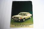 Folder / folderkrant Audi 100 (08-1976) (22), Ophalen of Verzenden, Gelezen, Audi