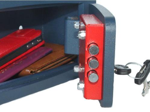 Compacte Kluis Technomax Minisafe Muurkluis Inbraakwerend !, Huis en Inrichting, Brandblussers en Brandkasten, Nieuw, Brandkast