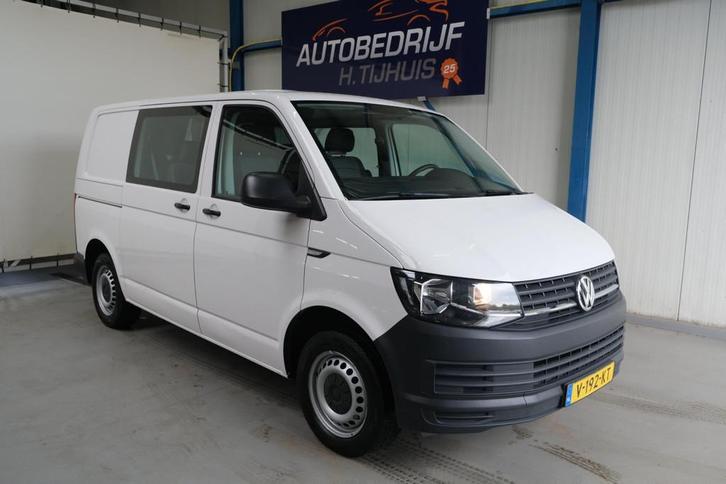 Volkswagen Transporter 2.0 TDI L1H1 DC - Airco, Cruise, Trek, Auto's, Bestelauto's, Bedrijf, Te koop, ABS, Airbags, Airconditioning