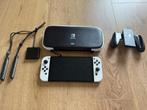 Nintendo Switch OLED, Spelcomputers en Games, Spelcomputers | Nintendo Switch, Switch OLED, Gebruikt, Ophalen of Verzenden, Met 1 controller