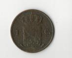 1 Cent 1822 Utrecht, Postzegels en Munten, Munten | Nederland, Verzenden, Koning Willem I, 1 cent