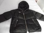 zwart winterjas Black Bananas Convoy Puffer Jacket S 176, Ophalen of Verzenden, Zo goed als nieuw, Jongen, Jas