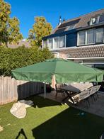 Groene Zweefparasol - 310cm, Ophalen of Verzenden, Zo goed als nieuw, 3 tot 4 meter, Zweefparasol