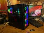 RGB Game-PC Ryzen 7 5700X3D/32GB/1TB SSD/RX6800/1TB HDD, Computers en Software, Desktop Pc's, Ophalen, 32 GB, Zo goed als nieuw