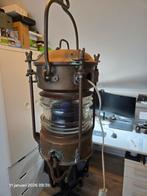 Scheepslamp scheepslantaarn Ouvrard & Villars rond 1920, Verzamelen, Scheepvaart, Ophalen of Verzenden, Gebruikt, Motorboot of Zeilboot