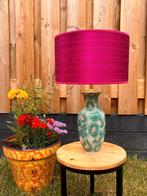 Turquoise vaaslamp, Ophalen of Verzenden, Nieuw, Rond