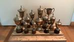 Vintage prijzenbekers / trofee, Antiek en Kunst, Antiek | Tin, Ophalen of Verzenden
