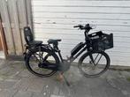 Batavus 55 Quip Extra Cargo E-go Flex Zwart met accu slot, Ophalen, Batavus, Zo goed als nieuw, 51 tot 55 cm