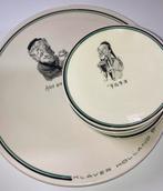 Klaver Holland Brewery Phoenix Amersfoort 1 bord 6 schaaltje, Verzamelen, Verzenden, Gebruikt, Overige typen, Overige merken