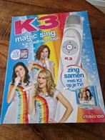 K3 karaoke microfoon, Ophalen of Verzenden, Zo goed als nieuw, Microfoon(s)
