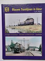 Blauwe Tramlijnen in kleur, Boeken, Vervoer en Transport, Ophalen of Verzenden, Zo goed als nieuw, L.J.P. Albers, Tram