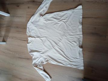 crème shirt longsleeve 56 58 beschikbaar voor biedingen