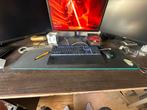 Game pc met 2 schermen en toetsenbord muis muismat en houder, Ophalen, Zo goed als nieuw