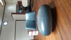 Leolux Pallone, leder, gebruikt met craquelé, Huis en Inrichting, Fauteuils, Ophalen, Gebruikt, 75 tot 100 cm
