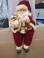 Leuke zittende kerstman, Ophalen of Verzenden