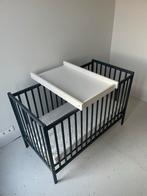 Woodies Stardust, ledikantje zgan, matrasje, verschoontafel, Ophalen, Zo goed als nieuw, Ledikant