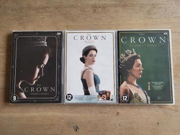 DVD The Crown seizoen 1,2,3 zgan! beschikbaar voor biedingen