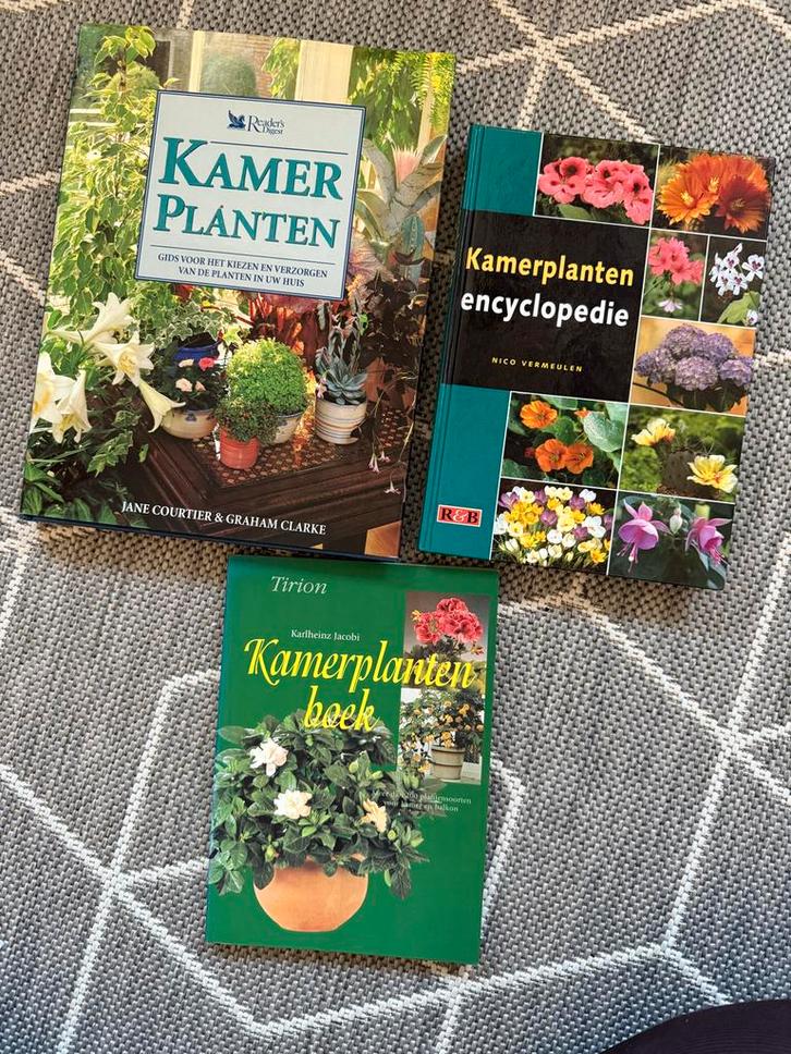 Kamerplanten Boeken - Set van 3, Boeken, Wonen en Tuinieren, Gelezen, Kamerplanten, Ophalen of Verzenden