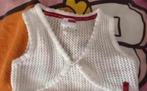 Wit gehaakt vestje NAME IT in maat 104, Ophalen, Gebruikt, Meisje, Trui of Vest
