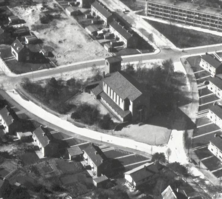 Oude luchtfoto’s Ede – 50 stuks, Verzamelen, Foto's en Prenten, Gebruikt, Foto, Overige onderwerpen, 1940 tot 1960, Verzenden