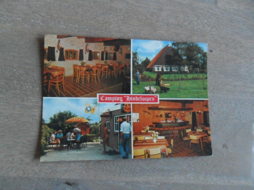 Hindeloopen, camping Hindeloopen/interieur, Verzenden, 1980 tot heden, Gelopen, Noord-Brabant