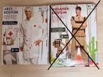 Carnaval outfit...Arts/ dokter....nieuw!, Carnaval, Ophalen of Verzenden, Kleding, Maat 56/58 (XL)
