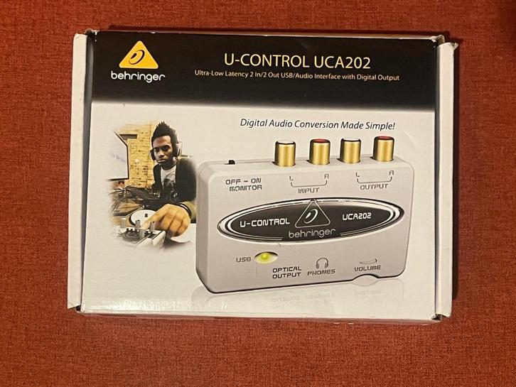 Behringer U-Control UCA202 - Audio interface, Muziek en Instrumenten, Soundmodules, Zo goed als nieuw, Ophalen of Verzenden