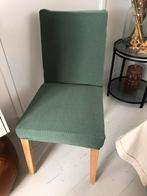 4 nieuwe stoelhoezen jade groen en bankhoezen, Huis en Inrichting, Stoelen, Ophalen of Verzenden, Zo goed als nieuw